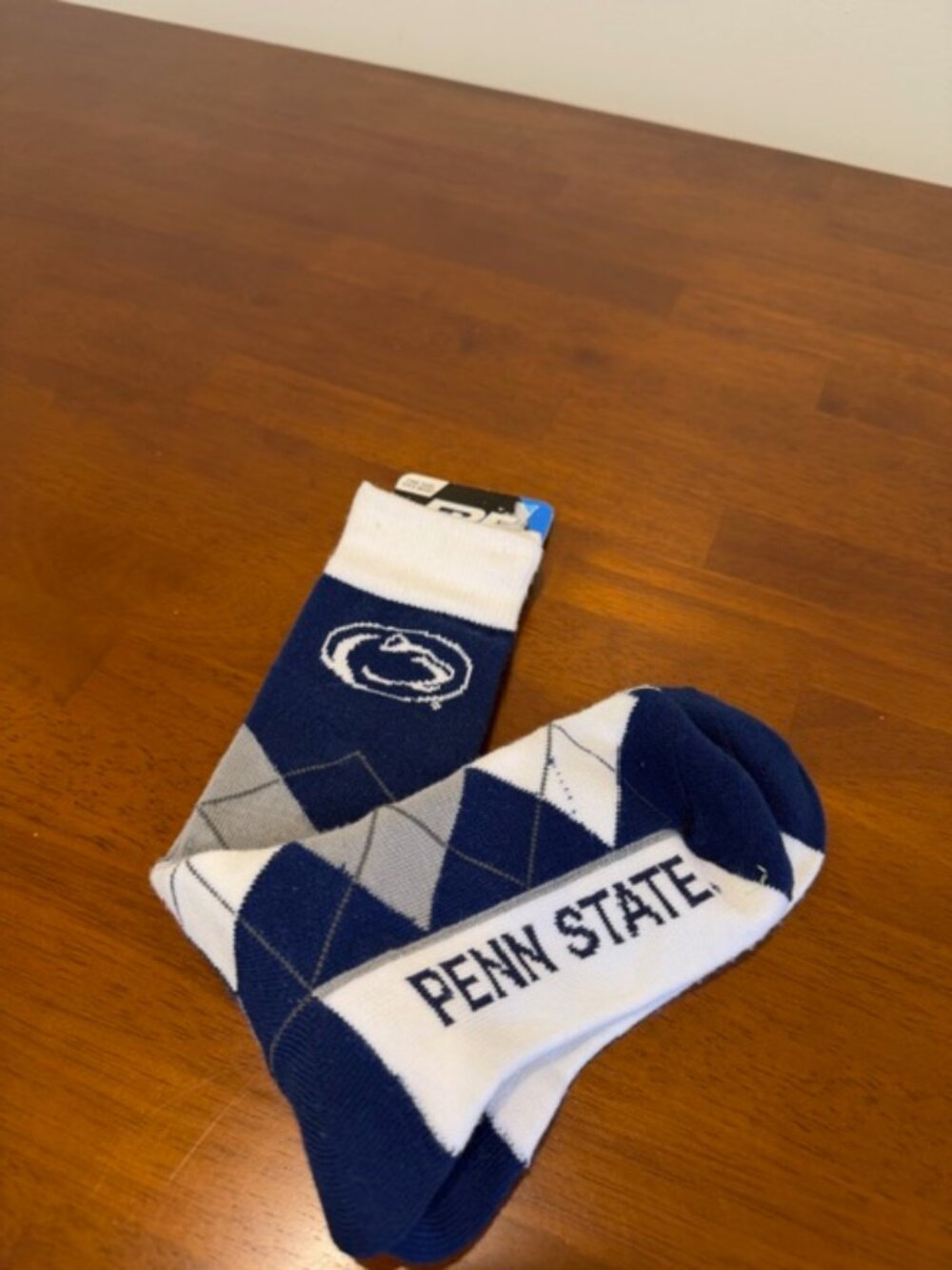 Penn State Adult Socks NWT.